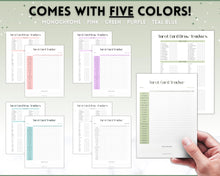 Load image into Gallery viewer, Tarot Card Trackers &amp; Monthly Readings | Learn Tarot Card Readings, Tarot Spreads | Beginner Tarot Planner Workbook, Grimoire &amp; Cheat Sheets | Green
