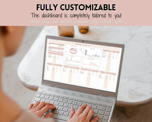 Load image into Gallery viewer, Budget by Paycheck Google Sheets Spreadsheet | Biweekly Zero Based Budget Tracker | Brown
