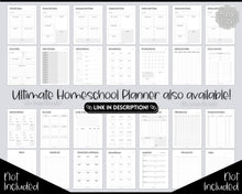 Load image into Gallery viewer, FREE - Assignment Tracker Printable for Students, Academic Homework Planner, Study, College, Homeschool Template | Mono
