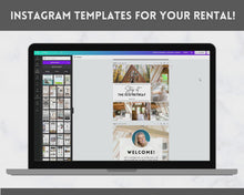Load and play video in Gallery viewer, AIRBNB Instagram Templates | Editable Social Media Posts on Canva | Lovelo Mono
