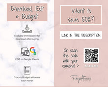 Load image into Gallery viewer, Budget by Paycheck Google Sheets Spreadsheet | Biweekly Zero Based Budget Tracker | Brown
