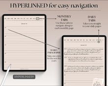 Load image into Gallery viewer, Digital 5 Year Journal | GoodNotes Hyperlinked 365 Day Digital Planner | iPad Diary | Bundle 1
