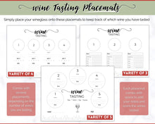 Load image into Gallery viewer, Wine Tasting Kit for Wine Nights, Bachelorette Party, Bridal Shower, Galentine&#39;s &amp; Blind Tasting
