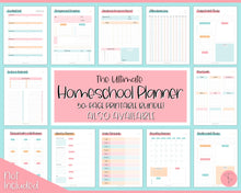 Load image into Gallery viewer, FREE - Assignment Tracker Printable for Students, Academic Homework Planner, Study, College, Homeschool Template | Colorful Sky
