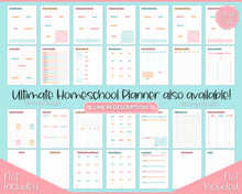 Load image into Gallery viewer, FREE - Assignment Tracker Printable for Students, Academic Homework Planner, Study, College, Homeschool Template | Colorful Sky
