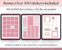 Load image into Gallery viewer, Digital Daily Journal | GoodNotes Hyperlinked Digital Planner | iPad Diary | Bundle 2
