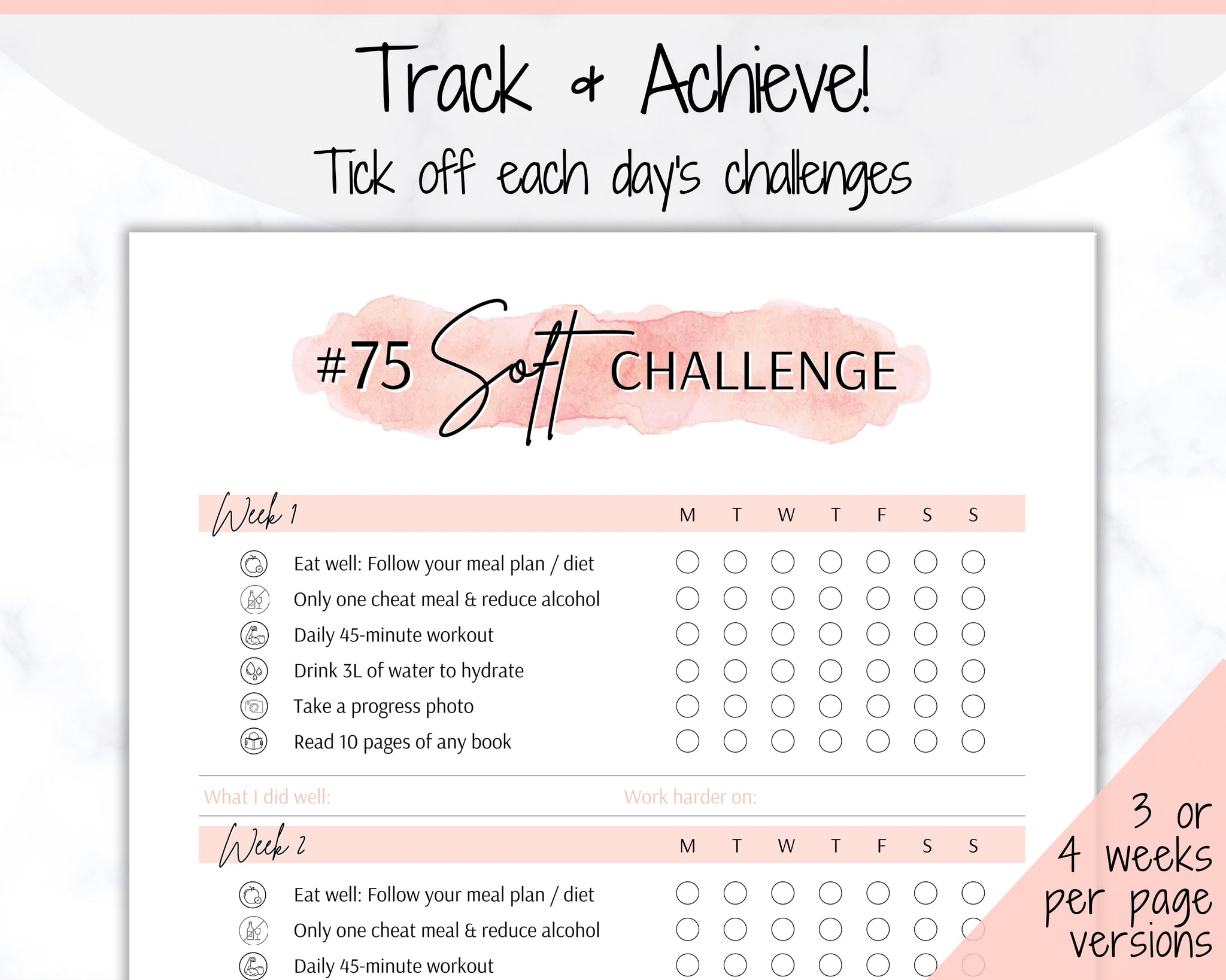 One day fitness insistent challenge