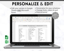 Load image into Gallery viewer, Airbnb Essentials Checklist | EDITABLE Airbnb Inventory List for Airbnb Hosts | Mono
