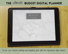 Load and play video in Gallery viewer, Digital Budget Planner for GoodNotes | Undated Digital Budget Tracker for iPad | Mono
