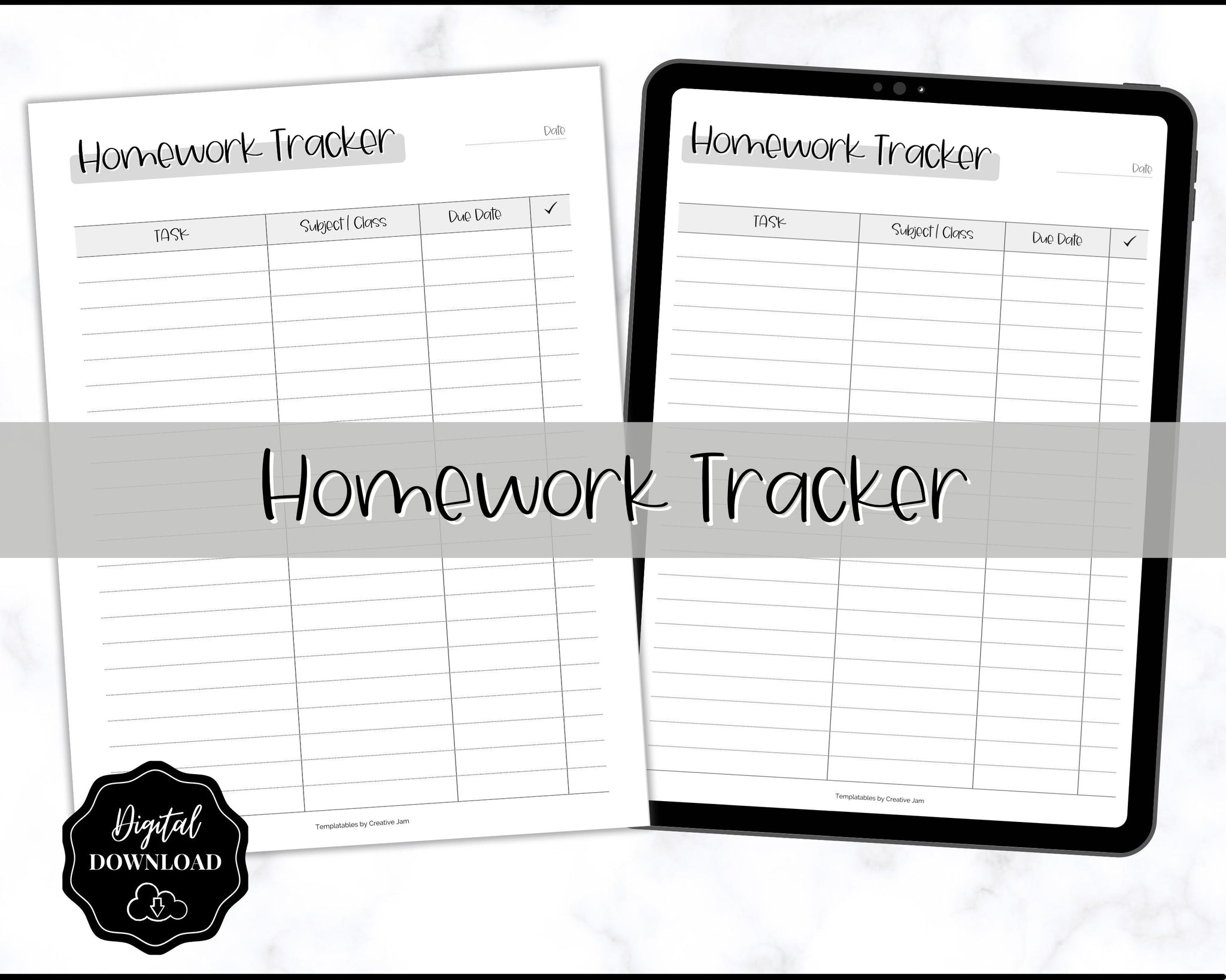 Homework Tracker & School Assignment Planner | Mono