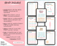 Load image into Gallery viewer, UNDATED Ultimate Digital Life Planner | GoodNotes Digital iPad Fitness, Budget, Wellness, Goals Planner | Colorful Sky
