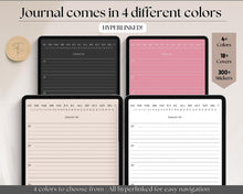 Load image into Gallery viewer, Digital 5 Year Journal | GoodNotes Hyperlinked 365 Day Digital Planner | iPad Diary | Bundle 1
