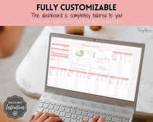 Load image into Gallery viewer, Budget by Paycheck Google Sheets Spreadsheet | Biweekly Zero Based Budget Tracker | Red
