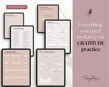 Load image into Gallery viewer, Digital Gratitude Journal for 2023 | Daily GoodNotes Mindfulness &amp; Wellness Digital Planner | Lux
