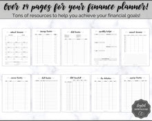Load image into Gallery viewer, Finance Planner BUNDLE | Printable Budget Planner Templates &amp; Spending, Expenses &amp; Savings Trackers | Swash
