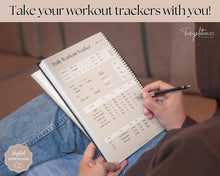 Load image into Gallery viewer, Workout Tracker BUNDLE | Fitness, Exercise &amp; Weight loss Planner | Lux
