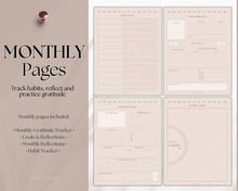 Load image into Gallery viewer, Manifestation &amp; Affirmation Journal | Law of Attraction, Vision Board &amp; Mindfulness Printables | Lux
