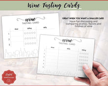 Load image into Gallery viewer, Wine Tasting Kit for Wine Nights, Bachelorette Party, Bridal Shower, Galentine&#39;s &amp; Blind Tasting
