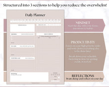Load image into Gallery viewer, ADHD Daily Planner for Adults - Made for Neurodivergent Brains | Lux
