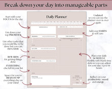 Load image into Gallery viewer, ADHD Daily Planner for Adults - Made for Neurodivergent Brains | Lux
