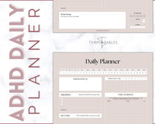 Load image into Gallery viewer, ADHD Daily Planner for Adults - Made for Neurodivergent Brains | Lux
