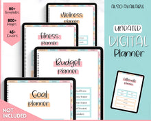 Load image into Gallery viewer, FREE - UNDATED Digital Planner | iPad GoodNotes Monthly &amp; Weekly Journal | Mono
