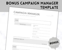Load image into Gallery viewer, Social Media Giveaway Printable Template | Small Business Flyer | Influencer Marketing Content | Mono

