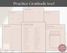 Load image into Gallery viewer, Manifestation &amp; Affirmation Journal | Law of Attraction, Vision Board &amp; Mindfulness Printables | Lux
