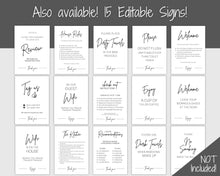 Load image into Gallery viewer, Airbnb PET Sign! Editable Airbnb Template, House Rules Poster, Airbnb Welcome Book, Super Host, Vacation Rental Signage, VRBO STR Air bnb, Policy
