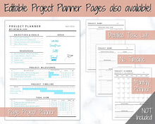 Load image into Gallery viewer, Article Summary Sheet, Student Planner, Student Printable, Research Paper, Dissertation, Journal, Project Planner, Study, College, Essay | Green
