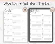 Load image into Gallery viewer, BUDGET PLANNER Template Printable, Budget Tracker with Expense, Savings, Debt Tracker. Finance Financial Planner, Monthly Budget Kit, Bills
