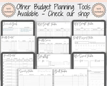 Load image into Gallery viewer, Bill Tracker, Bill Payment Tracker Printable, Bill Organizer, Monthly &amp; Yearly Bill, Financial Planner, Budget Template. Payday, Bill Due

