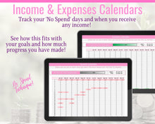 Load image into Gallery viewer, Budget Spreadsheet, Excel Budget Template + Dave Ramsey Debt Snowball Calculator. Net Worth Tracker &amp; Expenses. Financial Budget Planner | Pink
