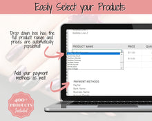 Load image into Gallery viewer, COLOR STREET Business Tracker, Income Expense, Product, Inventory, Nails, Spreadsheet Planner, Colorstreet Mani Stylist | Google Sheets
