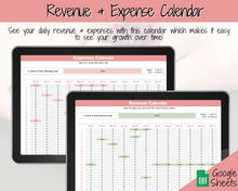 Load image into Gallery viewer, COLOR STREET Business Tracker, Income Expense, Product, Inventory, Nails, Spreadsheet Planner, Colorstreet Mani Stylist | Google Sheets
