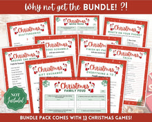 Load image into Gallery viewer, Christmas SCATTERGORIES Game! Holiday Game Printables, Xmas Party Game, Fun Family Activity Set, Virtual, Kids Adults, Office Party, Quiz
