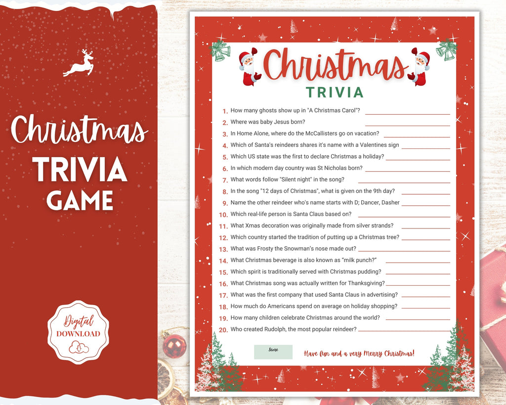 Christmas Trivia Game | Holiday Game Printables & Xmas Party Games christmas-trivia-game-holiday-game-printables-xmas-party-games