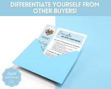 Load image into Gallery viewer, EDITABLE Home Offer Letter Template! Letter to Seller, Buyer Offer Letter, Real Estate Marketing, Realtor, New Home, Moving House, Rental
