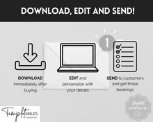 Load image into Gallery viewer, EDITABLE Job Estimate Template, Small Business Template, Invoice Order, Job Estimate Form, Word, Canva, Google Docs, Quote, Proposal

