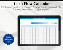 Load image into Gallery viewer, Etsy Business Tracker! Automated Spreadsheet for your Business, Profit Loss, Income Expense, Product, Inventory, Fees, Book keeping | Microsoft Excel
