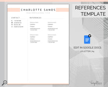 Load image into Gallery viewer, GOOGLE DOCS Resume Template. CV template free. Creative Resume Template. Minimalist Executive. Resume Template Bundle. Curriculum Vitae | Style 5
