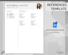 Load image into Gallery viewer, GOOGLE DOCS Resume Template. CV template free. Creative Resume Template. Minimalist Executive. Resume Template Bundle. Curriculum Vitae | Style 6
