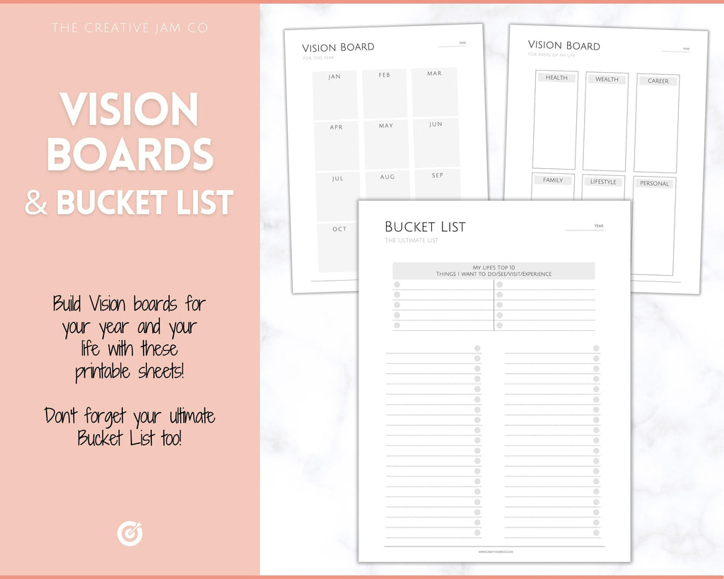 Vision Board Kits + Printable Planners on Instagram: 🌈A great