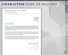 Load image into Gallery viewer, Google Docs RESUME TEMPLATE. CV template free. Professional Resume Template. Minimalist Executive. Resume Template Bundle. Curriculum Vitae | Style 2

