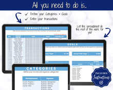 Load image into Gallery viewer, Google Sheets AIRBNB Spreadsheet Business Tracker, Rental Vacation Property, Editable Monthly Annual Profit Loss, Real Estate Income Expense, Super Host
