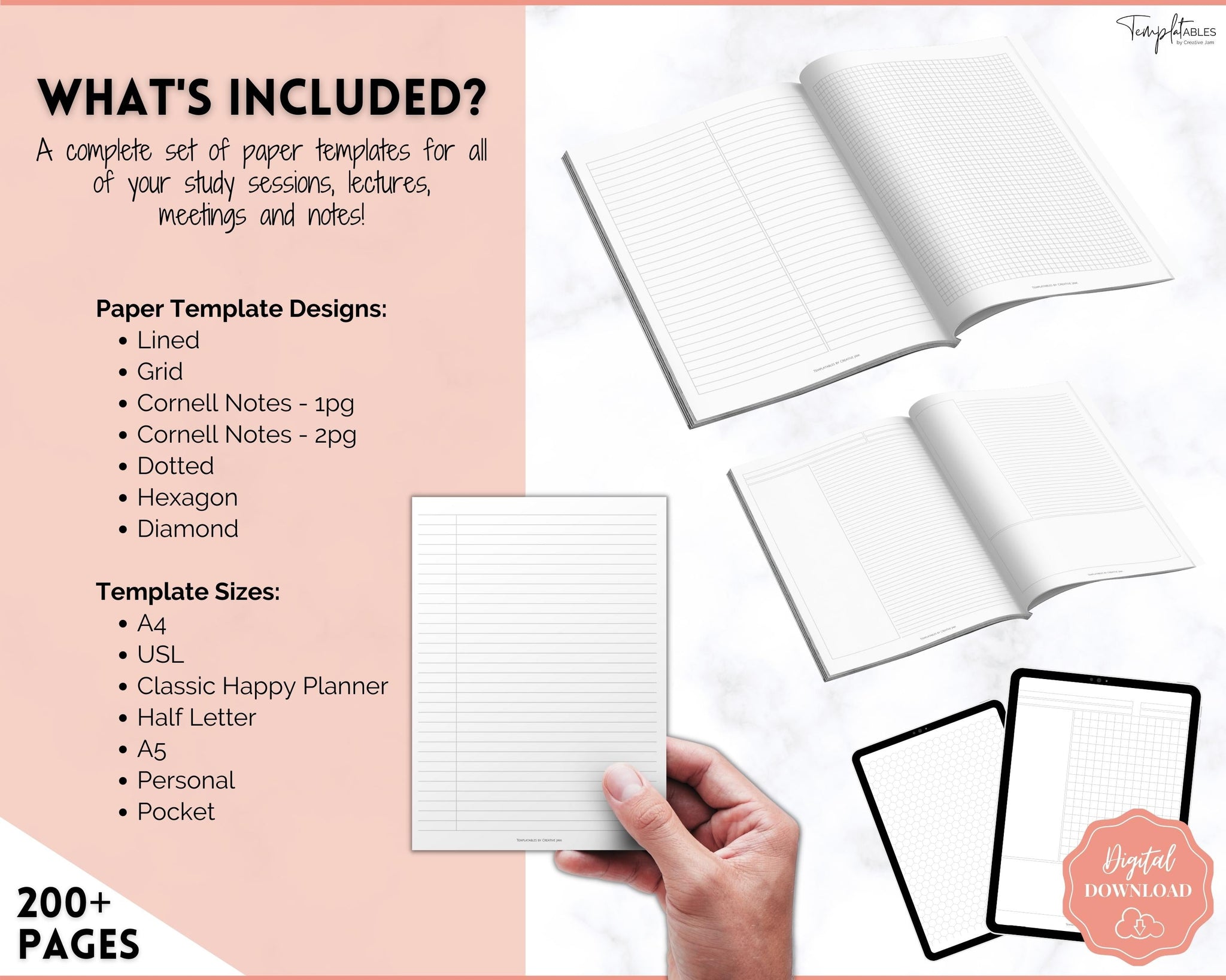Taking Note Paper Printable