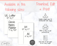 Load image into Gallery viewer, Guest List Tracker, Editable Guest List Template with RSVP, Party, Events, Birthday &amp; Wedding Guest List, Wedding Planner Printable, Gifts | Style 2
