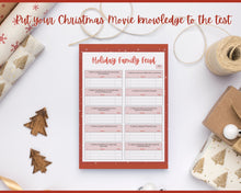 Load image into Gallery viewer, Holiday Family Feud Game! Christmas Family Quiz Game, Printable Xmas Party Game, Virtual Fun Activity, Kids Adults, Office, Fortunes, Trivia
