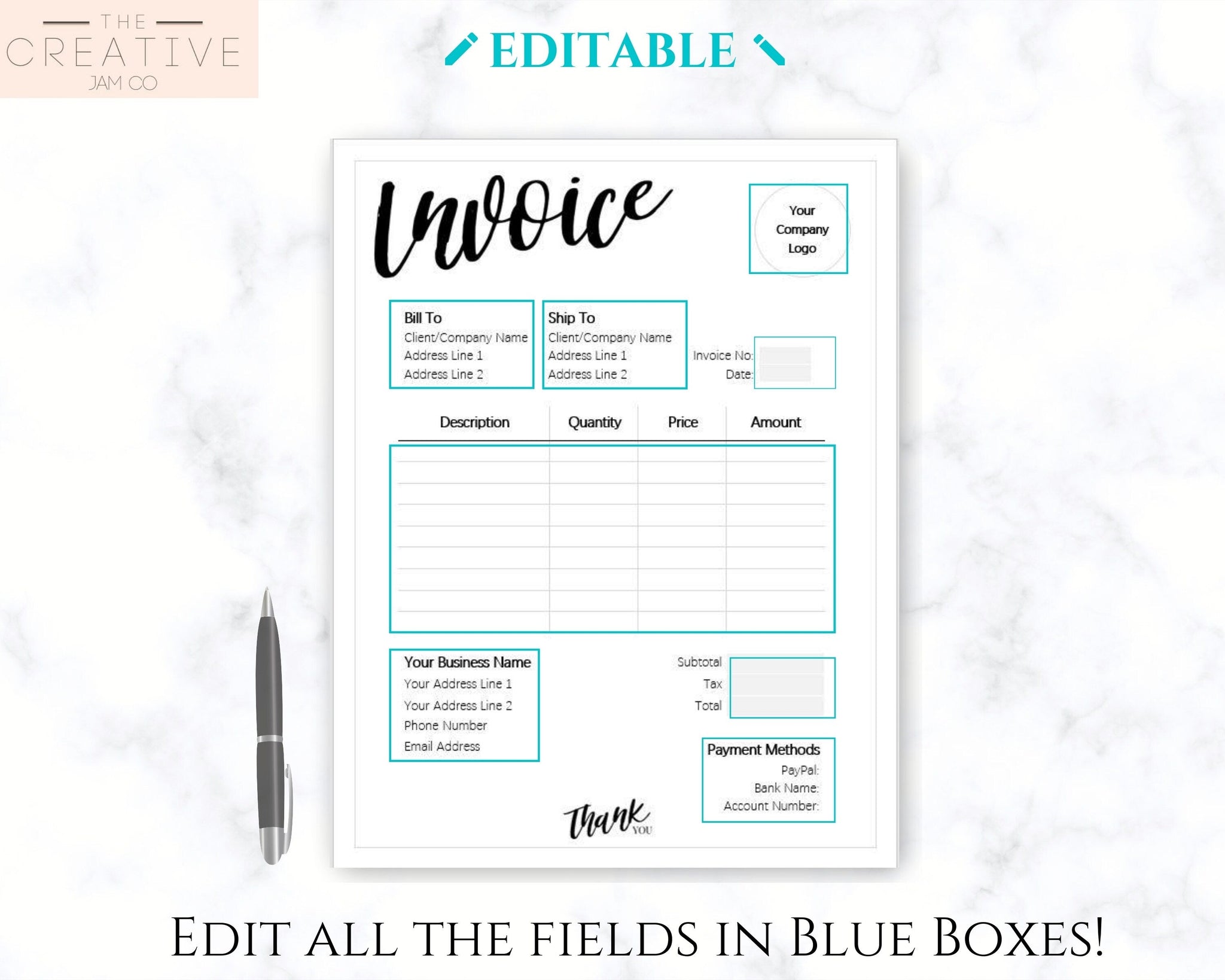 Invoice Order Sign Customer Invoice Order Form Templates | Editable Printable Templates