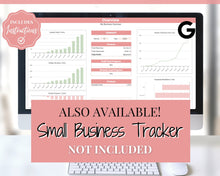 Load image into Gallery viewer, Inventory Tracker, Small Business Inventory Management Form, Product Stock Sales, Etsy Seller, Handmade, Poshmark Reseller Business Template
